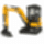 Ekskavators JCB 26C-1 (2675 kg)