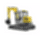 Kāpurķēžu ekskavators Wacker Neuson EZ80 AC